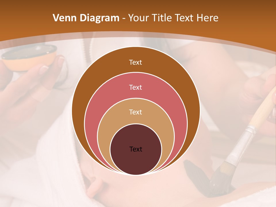 Beautiful Woman At The Spa Center For Face Care Session PowerPoint Template