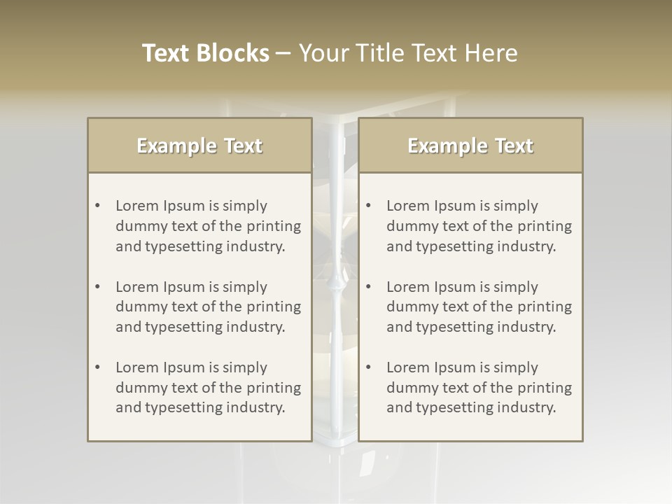 Hour Glass PowerPoint Template