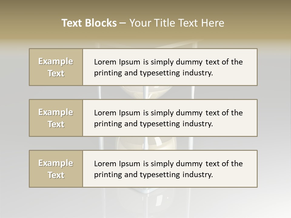 Hour Glass PowerPoint Template