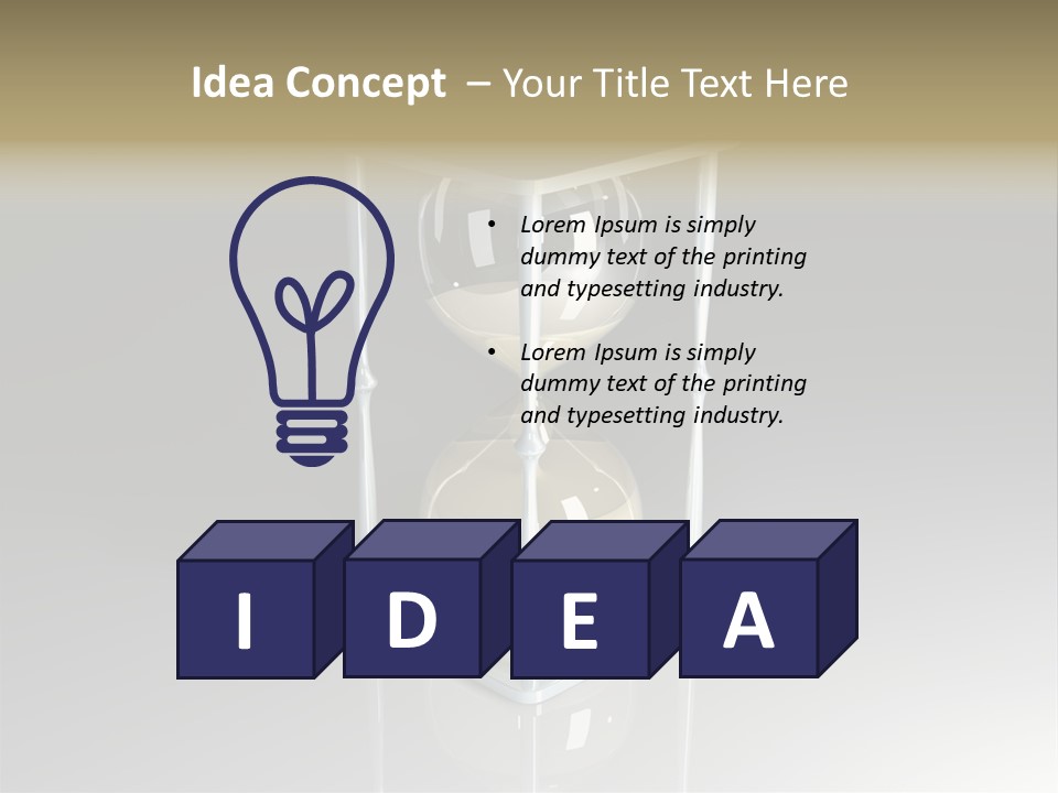 Hour Glass PowerPoint Template