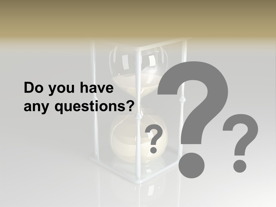 Hour Glass PowerPoint Template