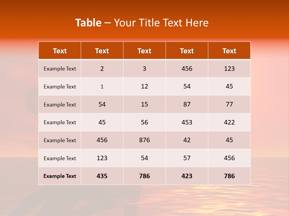 Couple In A Sexy Attitude Dancing In The Sunset PowerPoint Template