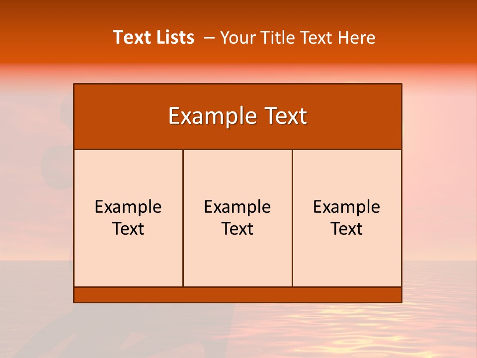 Couple In A Sexy Attitude Dancing In The Sunset PowerPoint Template