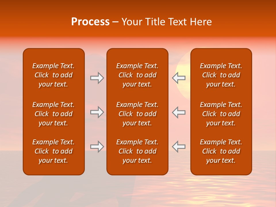 Couple In A Sexy Attitude Dancing In The Sunset PowerPoint Template