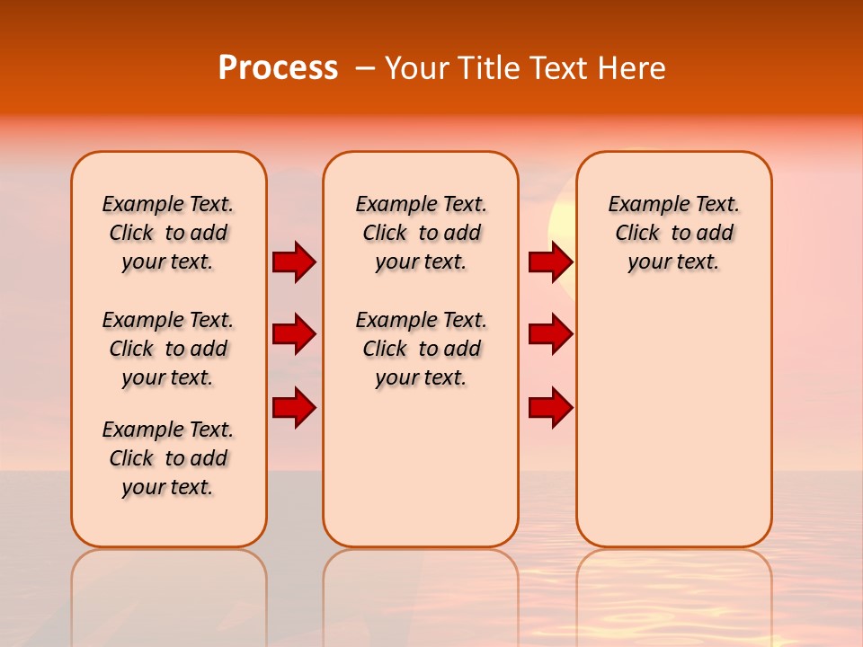 Couple In A Sexy Attitude Dancing In The Sunset PowerPoint Template
