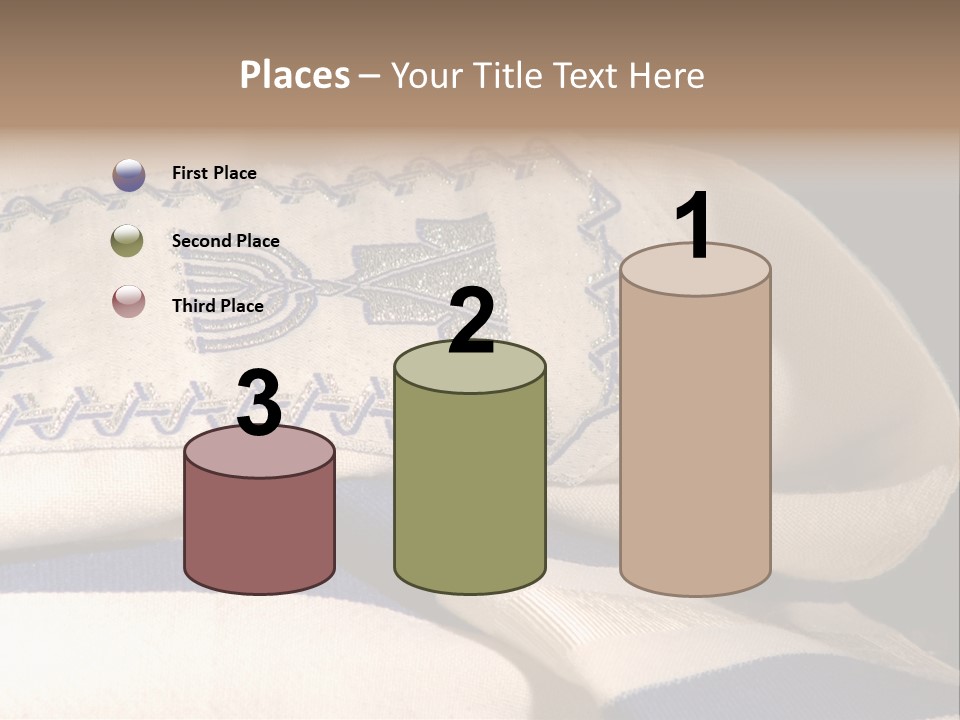 Prayer Shawl - Talis PowerPoint Template