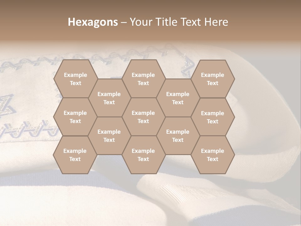 Prayer Shawl - Talis PowerPoint Template