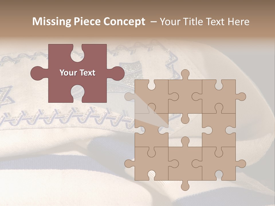 Prayer Shawl - Talis PowerPoint Template