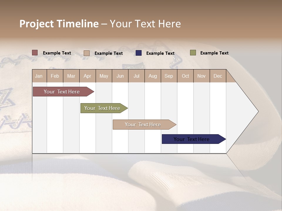 Prayer Shawl - Talis PowerPoint Template