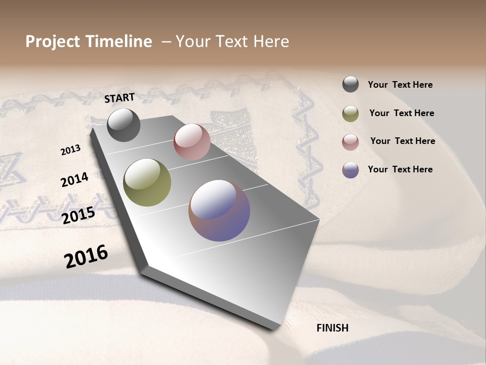 Prayer Shawl - Talis PowerPoint Template