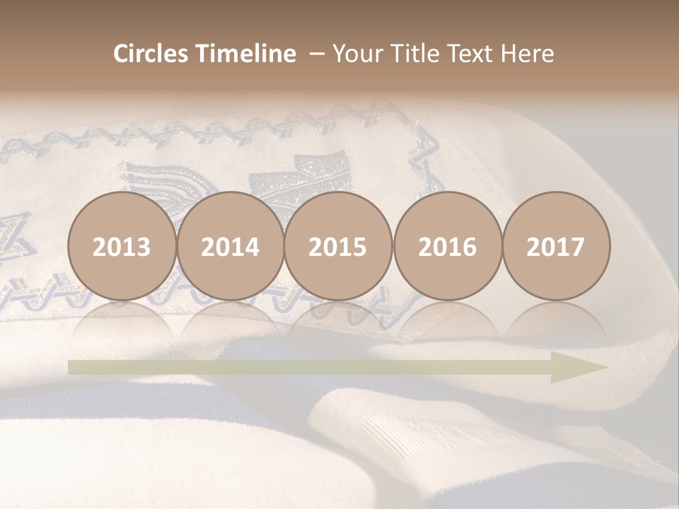 Prayer Shawl - Talis PowerPoint Template