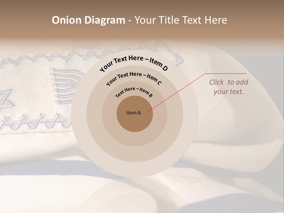 Prayer Shawl - Talis PowerPoint Template