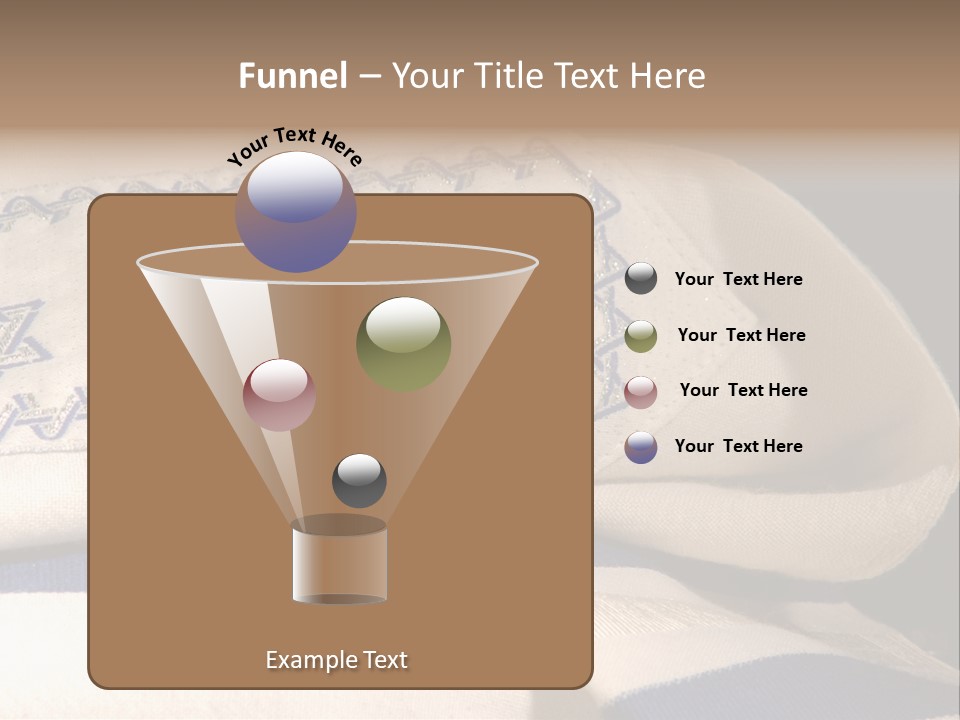 Prayer Shawl - Talis PowerPoint Template