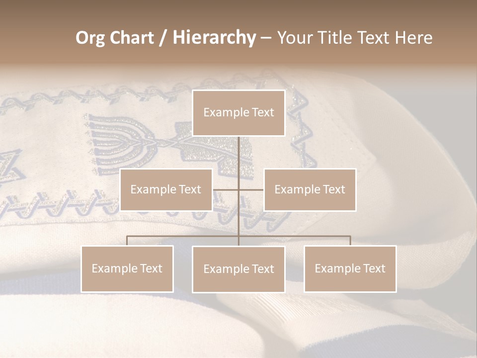 Prayer Shawl - Talis PowerPoint Template