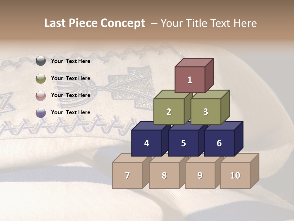 Prayer Shawl - Talis PowerPoint Template