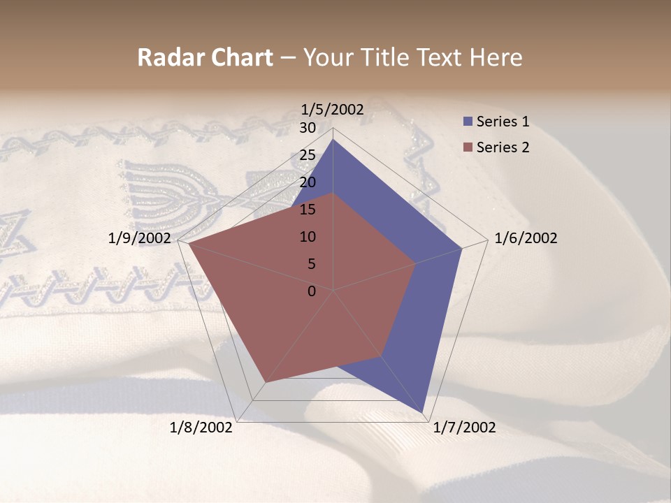 Prayer Shawl - Talis PowerPoint Template