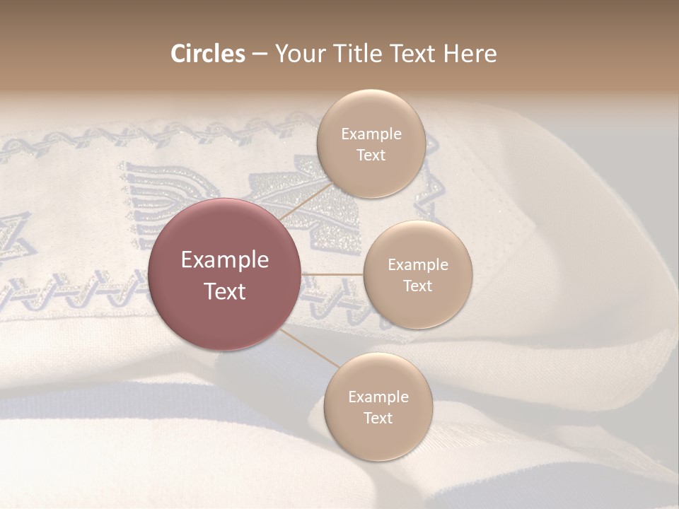 Prayer Shawl - Talis PowerPoint Template