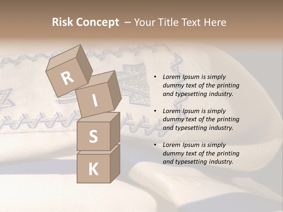 Prayer Shawl - Talis PowerPoint Template