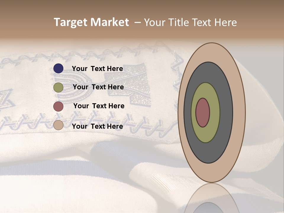 Prayer Shawl - Talis PowerPoint Template