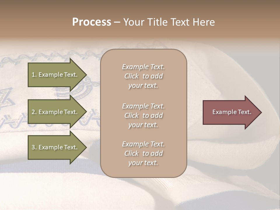 Prayer Shawl - Talis PowerPoint Template
