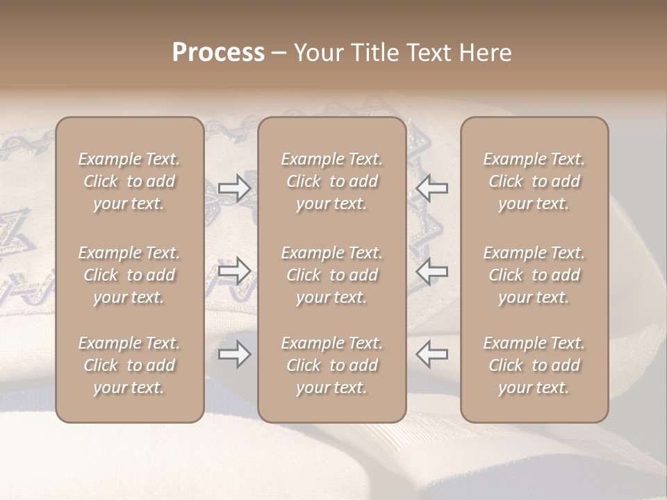 Prayer Shawl - Talis PowerPoint Template