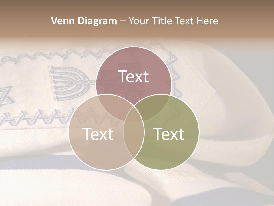 Prayer Shawl - Talis PowerPoint Template