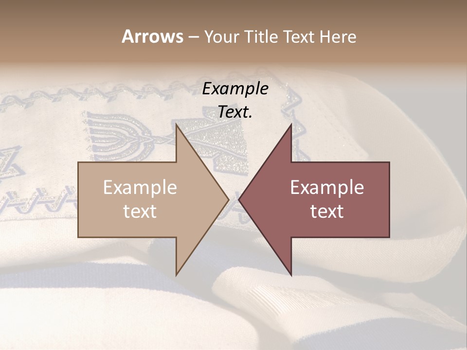 Prayer Shawl - Talis PowerPoint Template