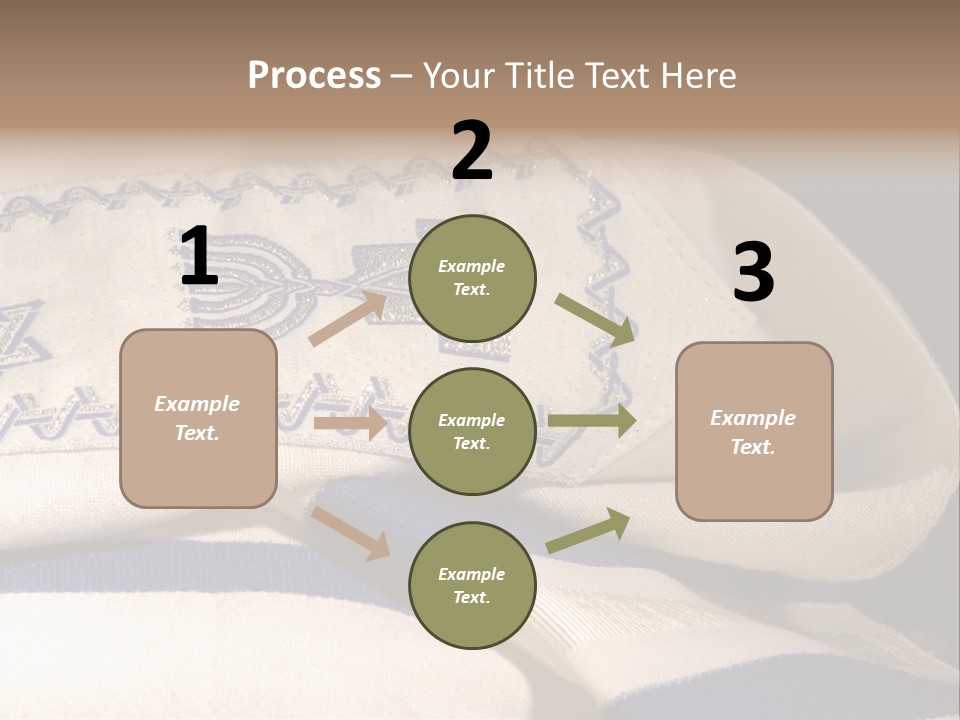 Prayer Shawl - Talis PowerPoint Template