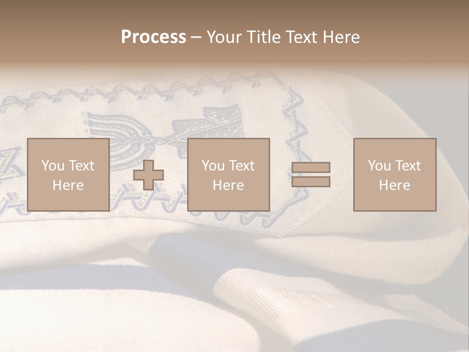 Prayer Shawl - Talis PowerPoint Template