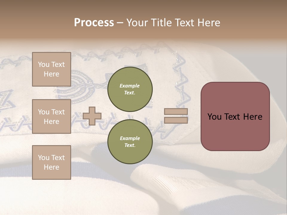 Prayer Shawl - Talis PowerPoint Template
