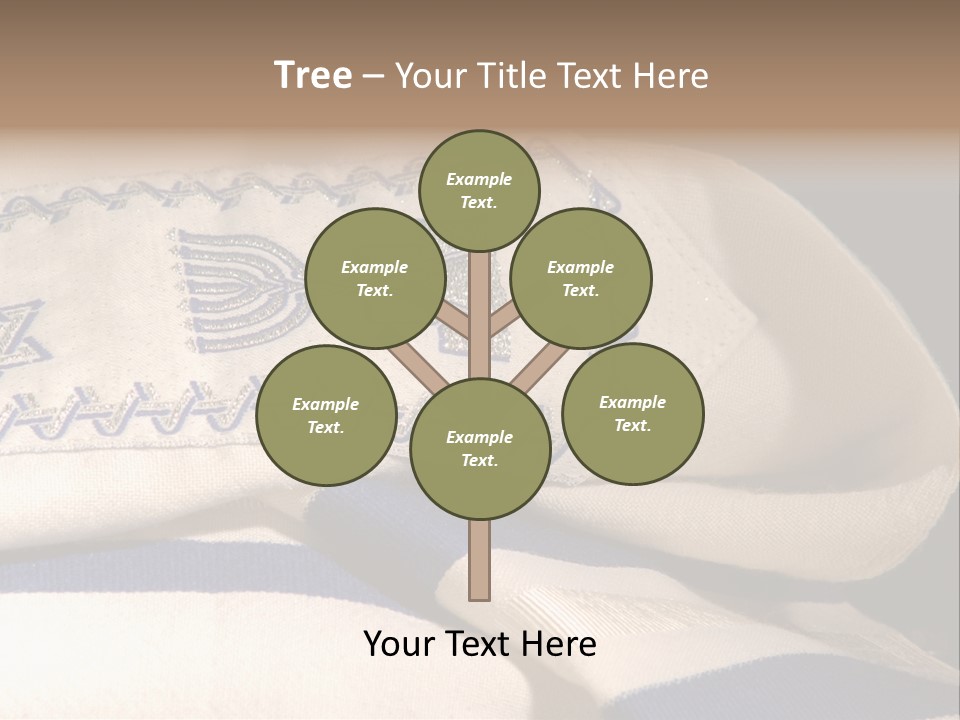 Prayer Shawl - Talis PowerPoint Template