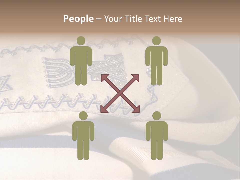 Prayer Shawl - Talis PowerPoint Template