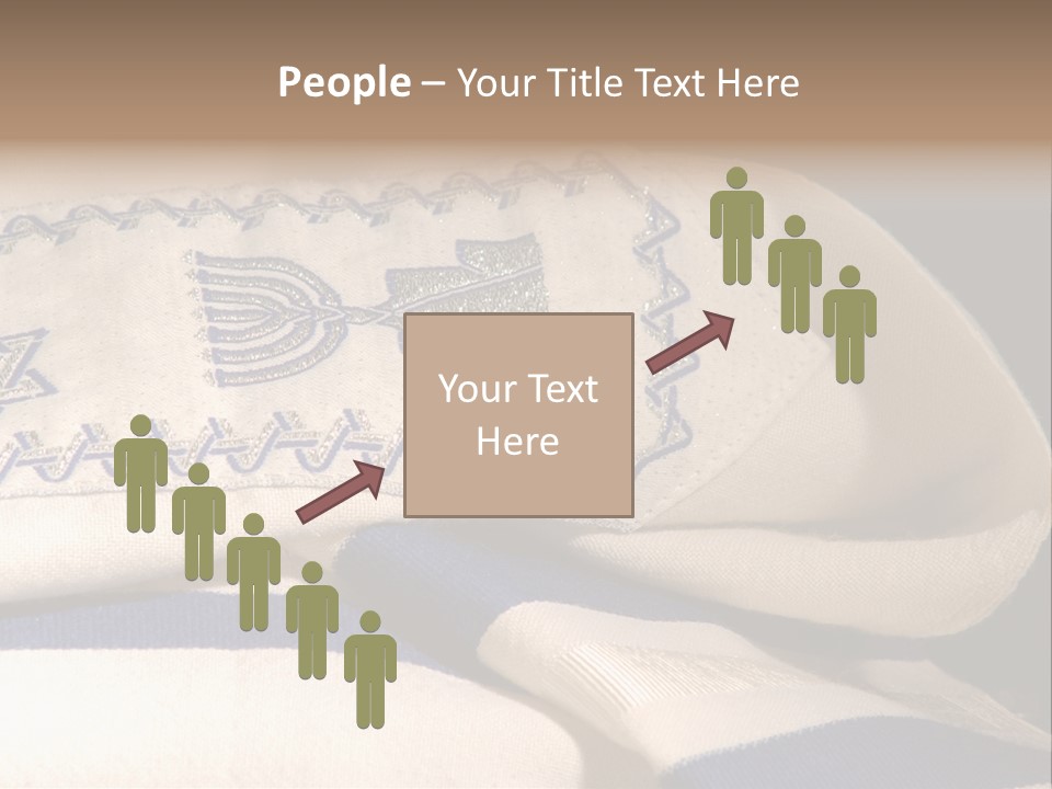 Prayer Shawl - Talis PowerPoint Template