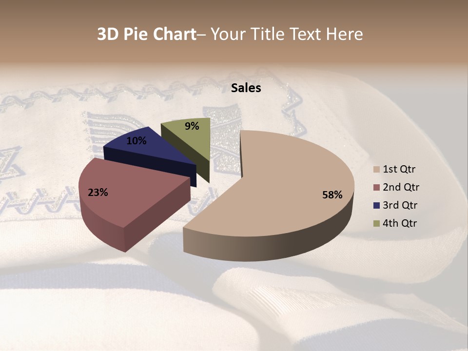 Prayer Shawl - Talis PowerPoint Template
