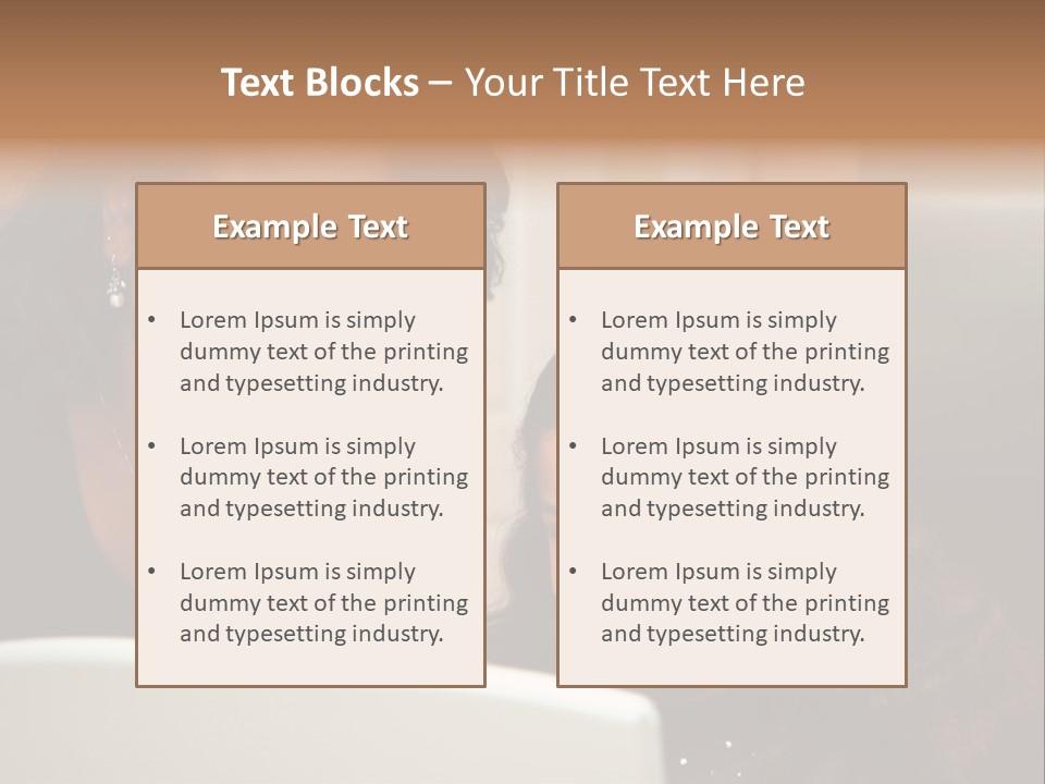 Woman In Her Kitchen With Daughter On The Computer PowerPoint Template