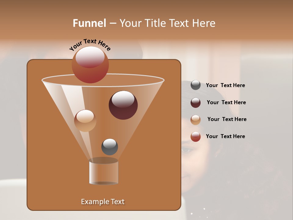 Woman In Her Kitchen With Daughter On The Computer PowerPoint Template