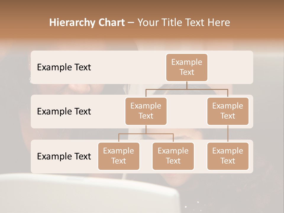 Woman In Her Kitchen With Daughter On The Computer PowerPoint Template
