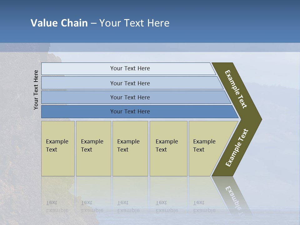 Black Rock Jumper PowerPoint Template