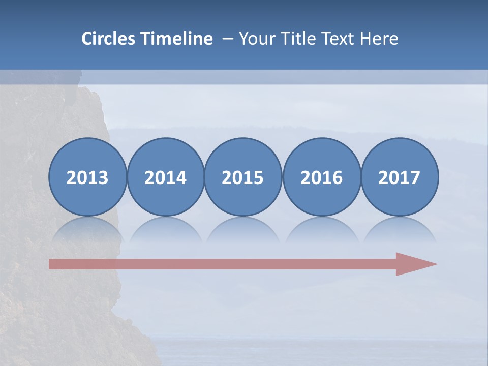 Black Rock Jumper PowerPoint Template