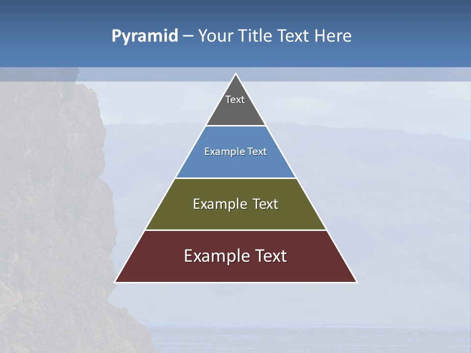 Black Rock Jumper PowerPoint Template