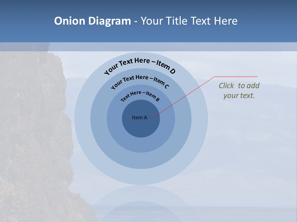 Black Rock Jumper PowerPoint Template