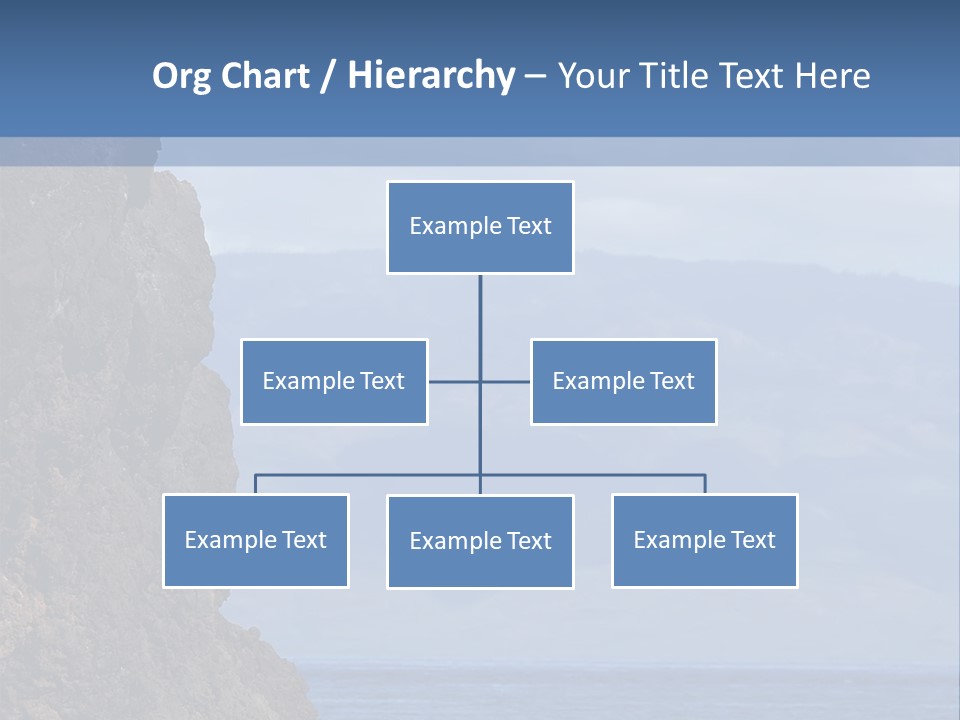 Black Rock Jumper PowerPoint Template