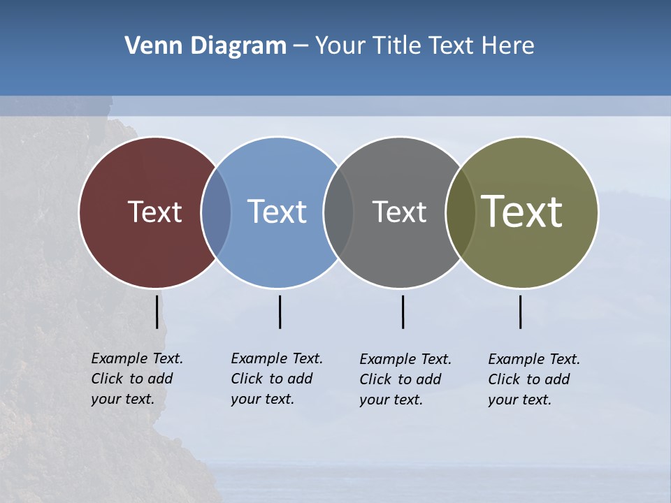 Black Rock Jumper PowerPoint Template