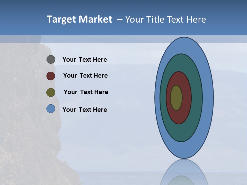 Black Rock Jumper PowerPoint Template