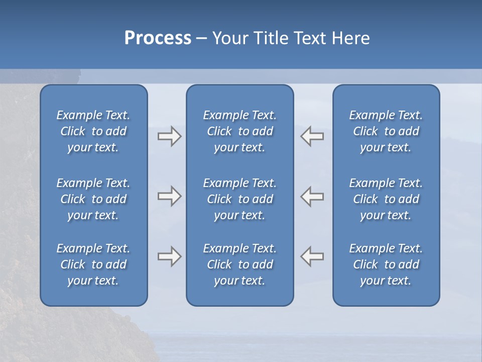 Black Rock Jumper PowerPoint Template