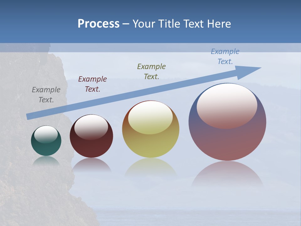 Black Rock Jumper PowerPoint Template