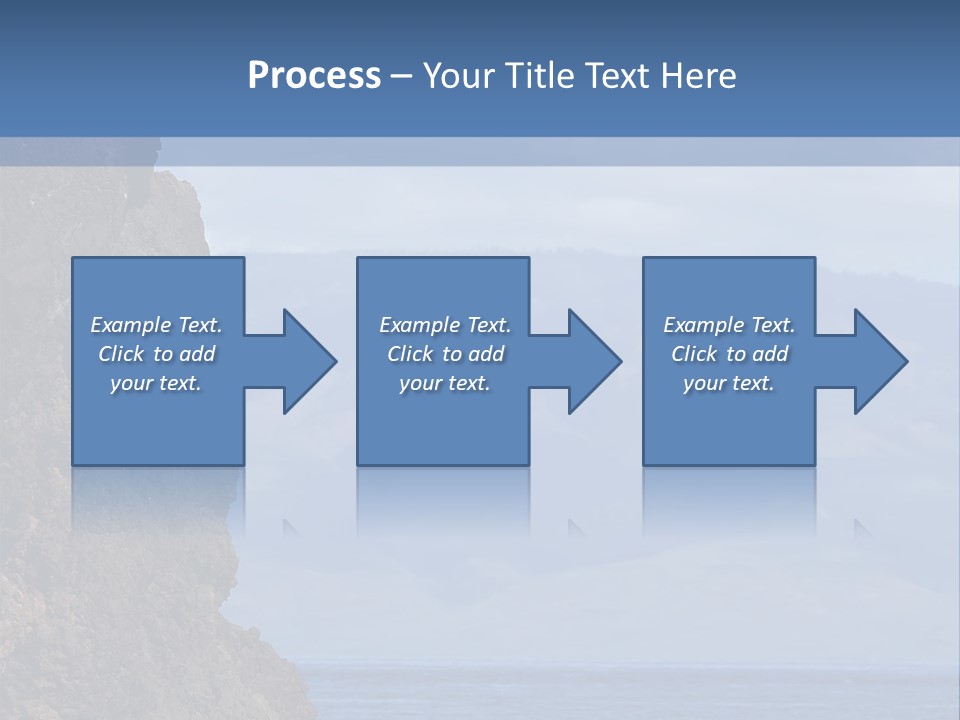 Black Rock Jumper PowerPoint Template