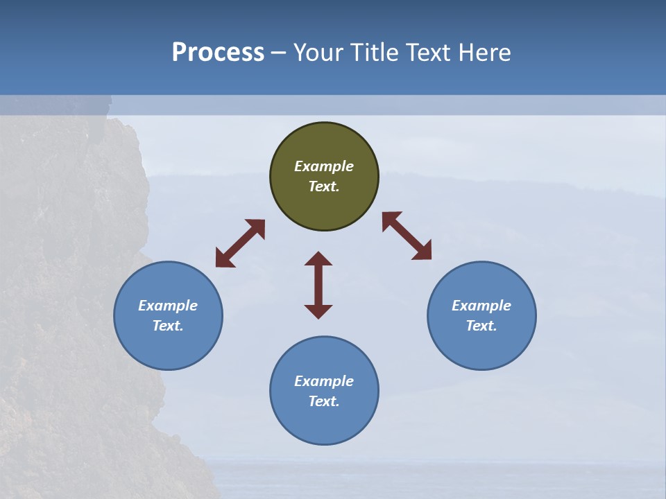 Black Rock Jumper PowerPoint Template