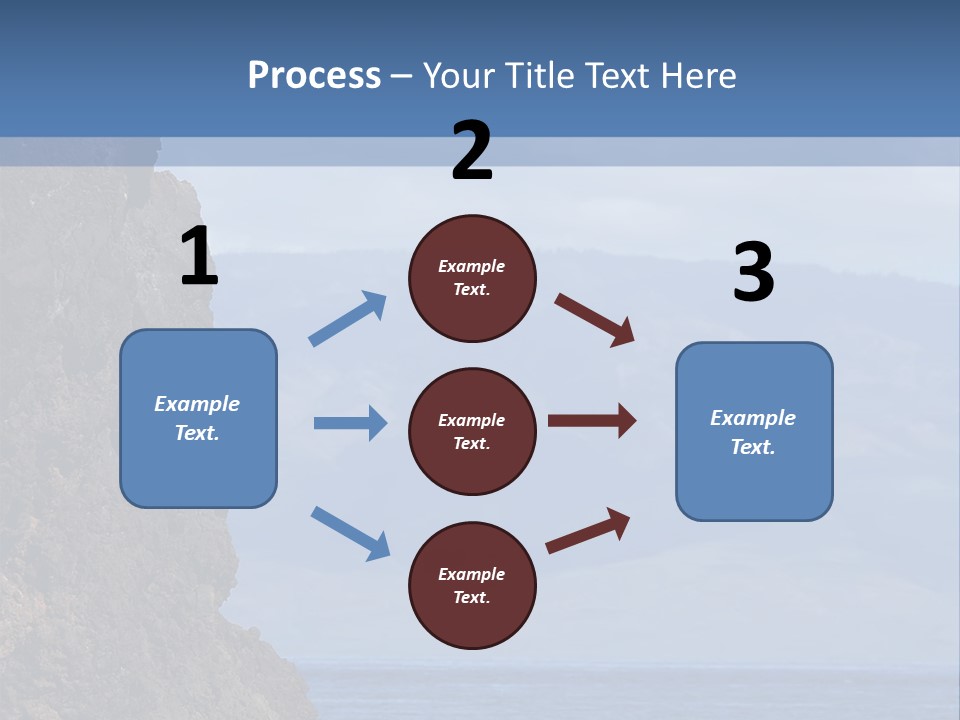 Black Rock Jumper PowerPoint Template