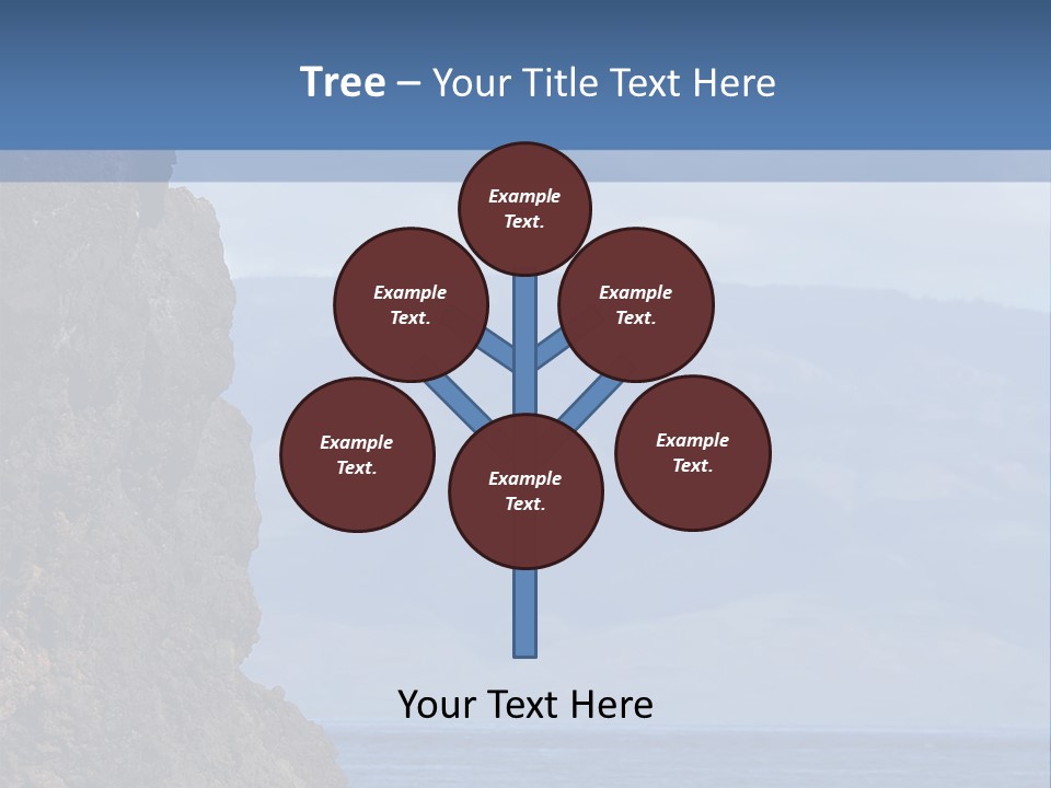 Black Rock Jumper PowerPoint Template